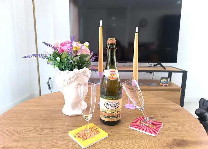 L'art Pop - Chic & Colore A 5 Min En Voiture Ferienhaus *